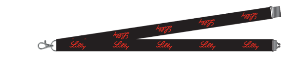 Picture of Lilly Logo Lanyard